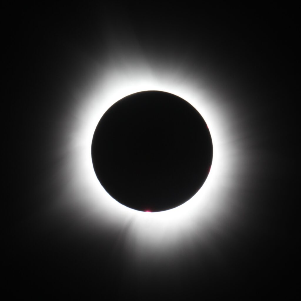 Solar eclipse of April 2024 from Indianapolis